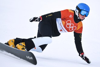 Российская сноубордистка Алена Заварзина на Олимпиаде-2018
