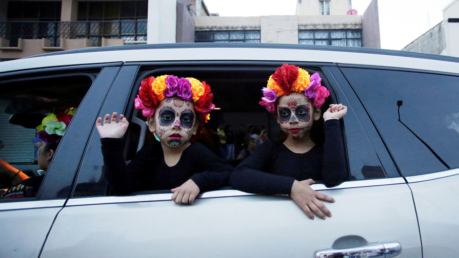 Во время празднования Дня мертвых в&nbsp;Мексике, 2 ноября 2018 года