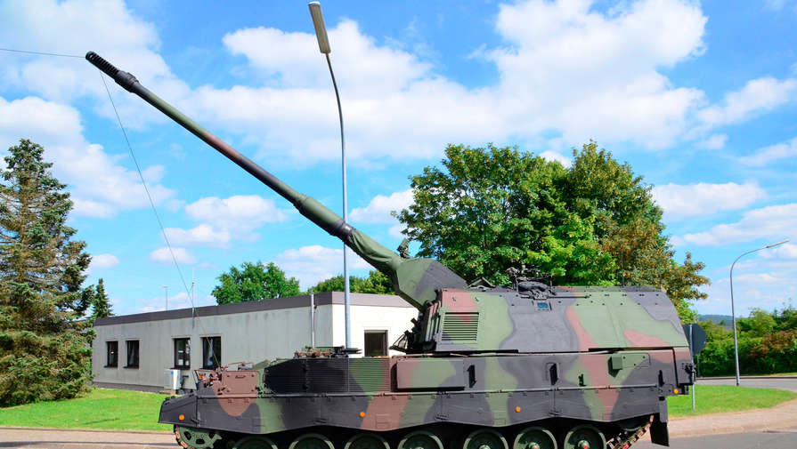 Германия предоставит Украине семь самоходных гаубиц PzH 2000