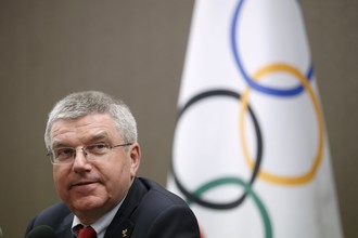 Президент МОК Томас Бах