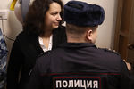 Врач-гематолог Елена Мисюрина в зале Московского городского суда, 5 февраля 2018 года