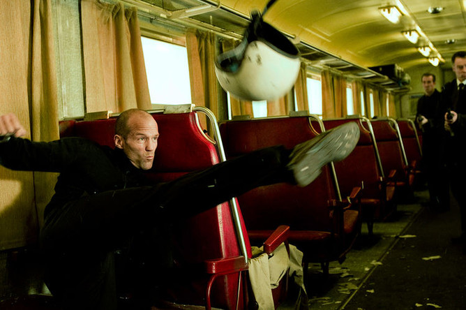 Джейсон Стэйтем в фильме «Перевозчик 3» (2008)