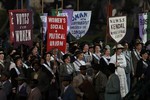 Движение за женское избирательное право в Великобритании набрало силу в первой половине XIX века