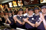 Работники ресторана «Макдоналдс», 1993 год