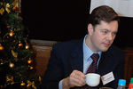 Алексей Мордашов за завтраком с представителями Американской торговой палаты в России в гостинице «Националь», 2006 год