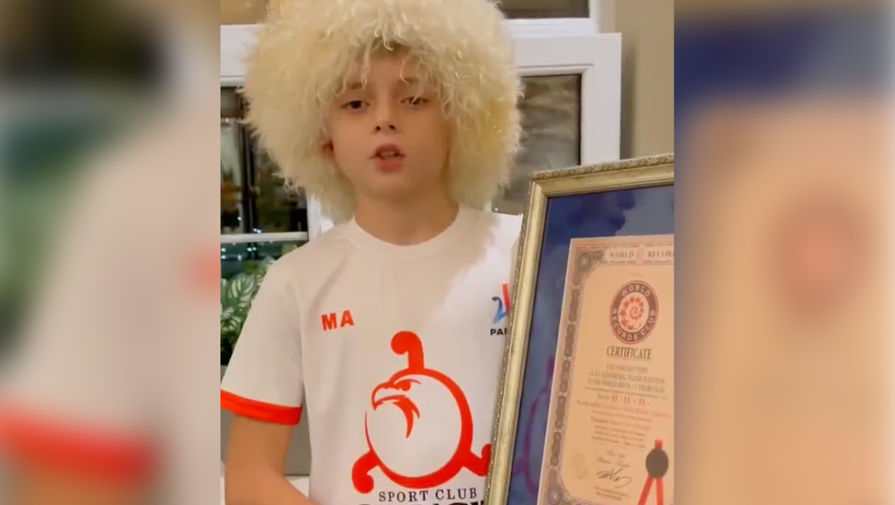 Ребенок из Ингушетии побил мировой рекорд по стоянию в 
