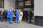 Эвакуация пострадавшего машиниста со станции «Печатники», 11 октября 2023 года 