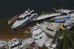 Последствия урагана «Отис» в Акапулько, Мексика, 12 ноября 2023 года