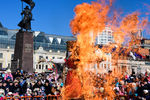Празднование Масленицы во Владивостоке