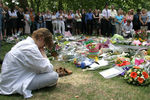 Церемония, посвященная памяти погибших во время взрывов людей, Лондон, 2005
