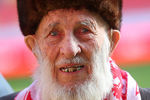 102-летний болельщик московского «Спартака», житель Челябинской области Отто Фишер
