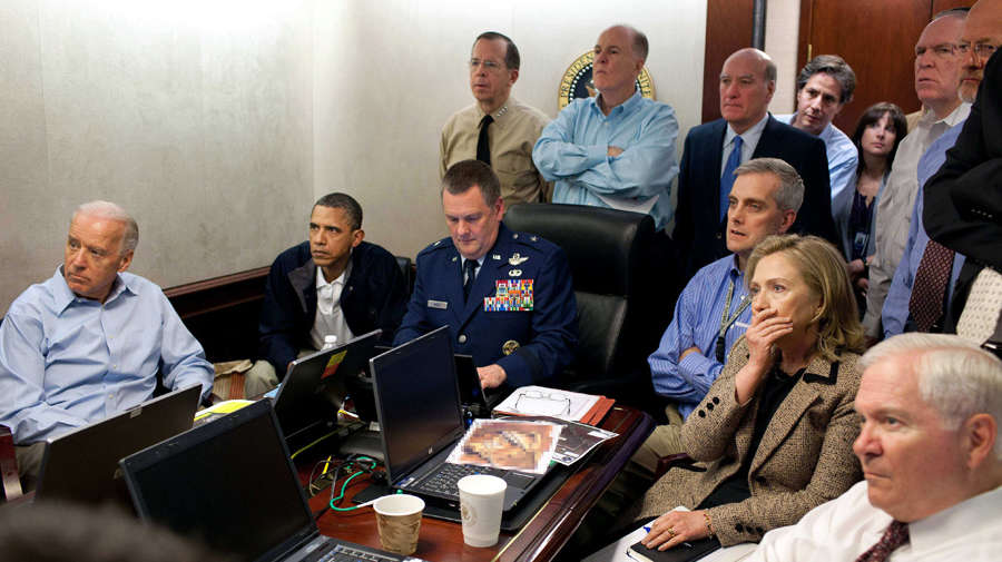 Группа по&nbsp;национальной безопасности США собралась в&nbsp;ситуационном кабинете Белого дома для&nbsp;наблюдения за&nbsp;операцией