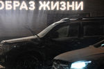 Автомобили в Москве во время снегопада