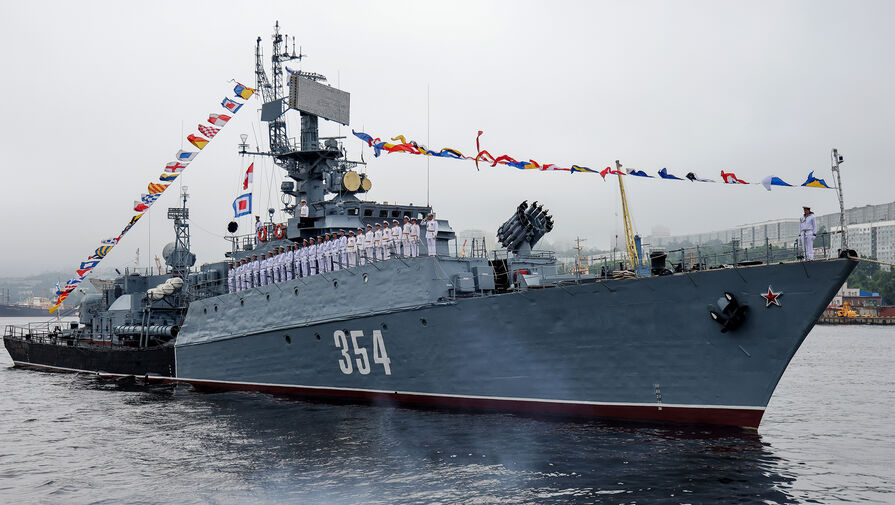 Корабли ТОФ уничтожили воздушные цели в Японском море на учениях Восток-2022
