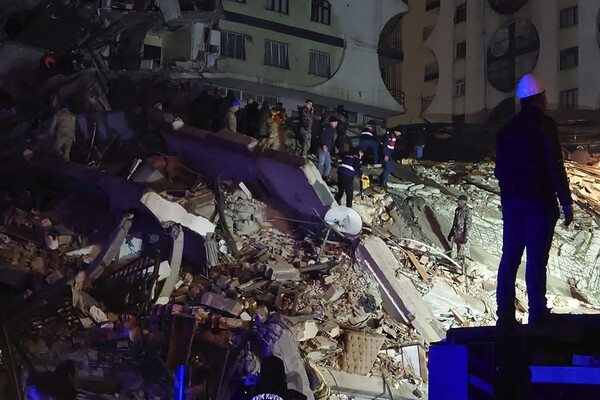 Последствия землетрясения в&nbsp;турецком городе Диярбакыр, 6&nbsp;февраля 2023&nbsp;года 