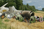 Обломки самолета Ту-154 «Башкирских авиалиний» возле города Иберлинген в Южной Германии, 2 июля 2002 года