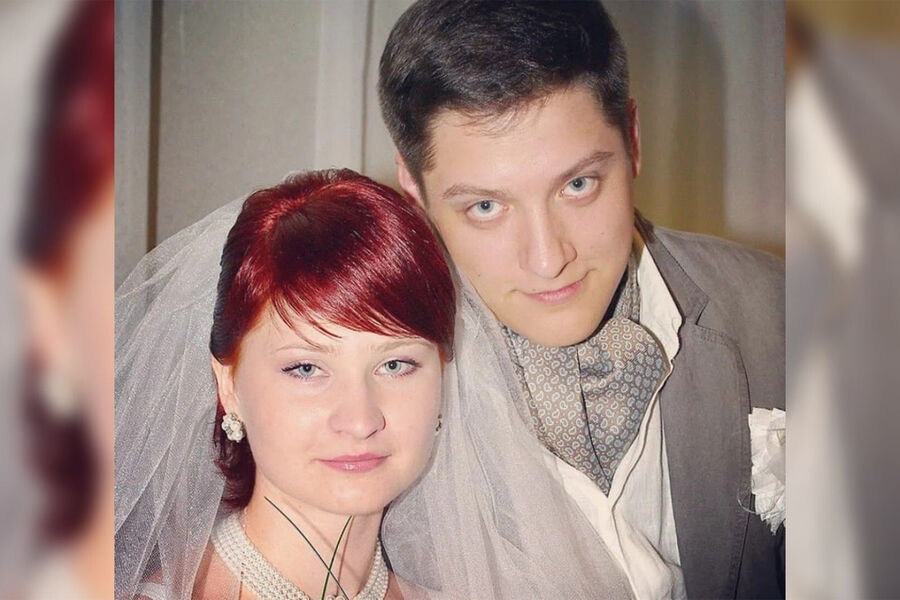 Роман Попов с женой Юлией