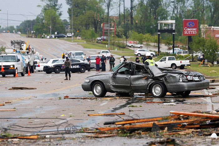 Последствия торнадо в&nbsp;штате Арканзас