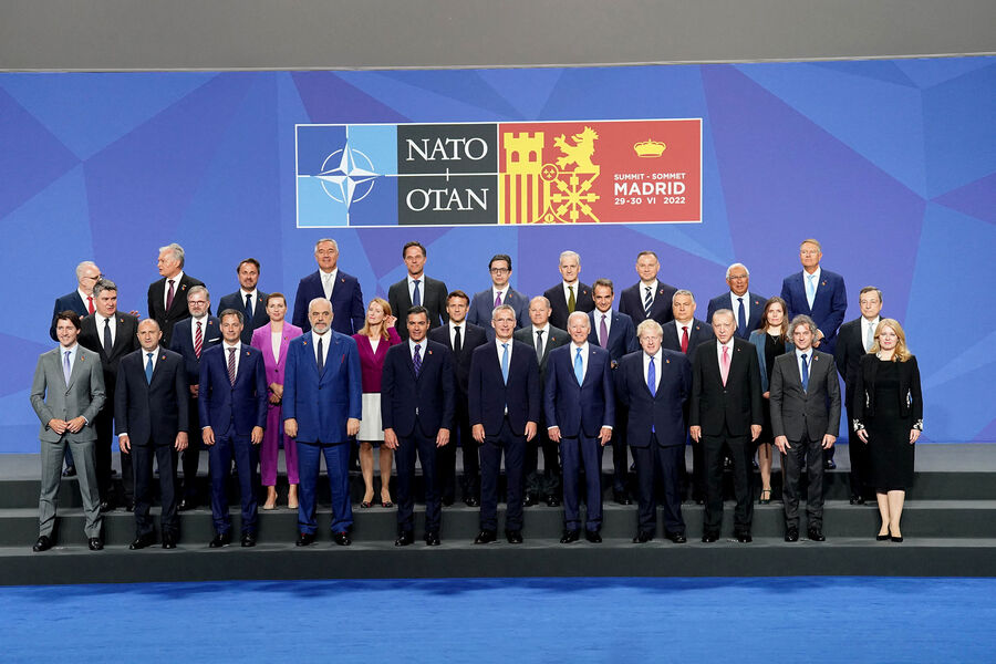 Саммит НАТО в Мадриде, 29 июня 2022 года