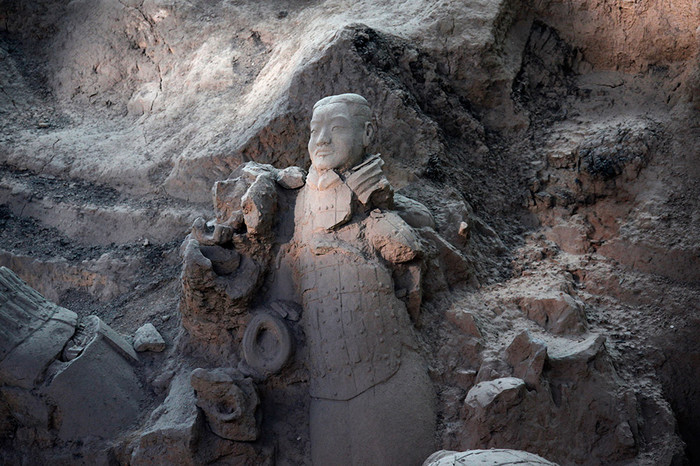 Исследования ученых показали, что оружие терракотовых воинов из&nbsp;гробницы императора Цинь Шихуанди производилось и собиралось большими партиями
