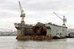 Буксировка атомной подводной лодки «Курск» для утилизации на завод «Нерпа», 2002 год