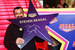 Стивен Сигал на церемонии открытия именной звезды на Аллее славы в Москве