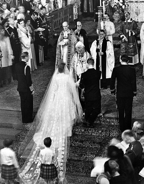 Церемония бракосочетания принцессы Елизаветы и принца Филиппа в&nbsp;Вестминстерском аббатстве, 20&nbsp;ноября 1947&nbsp;года