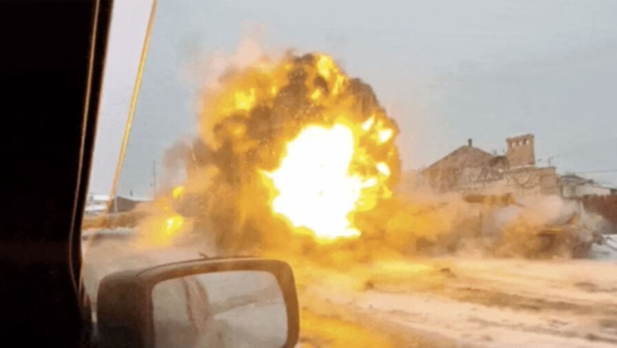 CNN показал кадры уничтожения машины с американскими наемниками в Артемовске