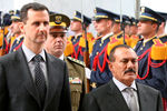 23 февраля 2009 года. Президент Сирии Башар Асад и президент Йемена Али Абдалла Салех в Дамаске 