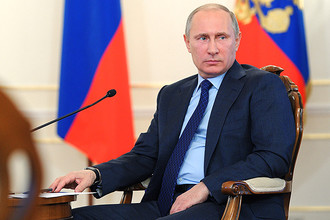 Владимир Путин на встрече с участниками проекта Фонда развития интернет-инициатив «Стартапы в интернете»