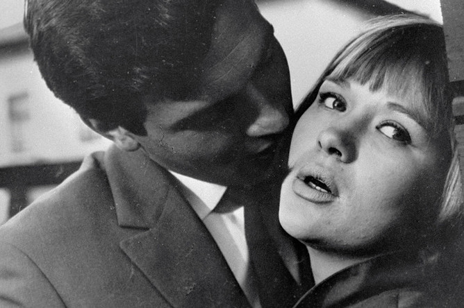 Актеры Галина Польских и Юрий Васильев в фильме «Журналист», 1967 год