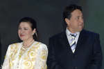 Валентина Толкунова и Ренат Ибрагимов на церемонии награждения премии в области меценатства и благотворительности «Добрый ангел мира», 2007 год