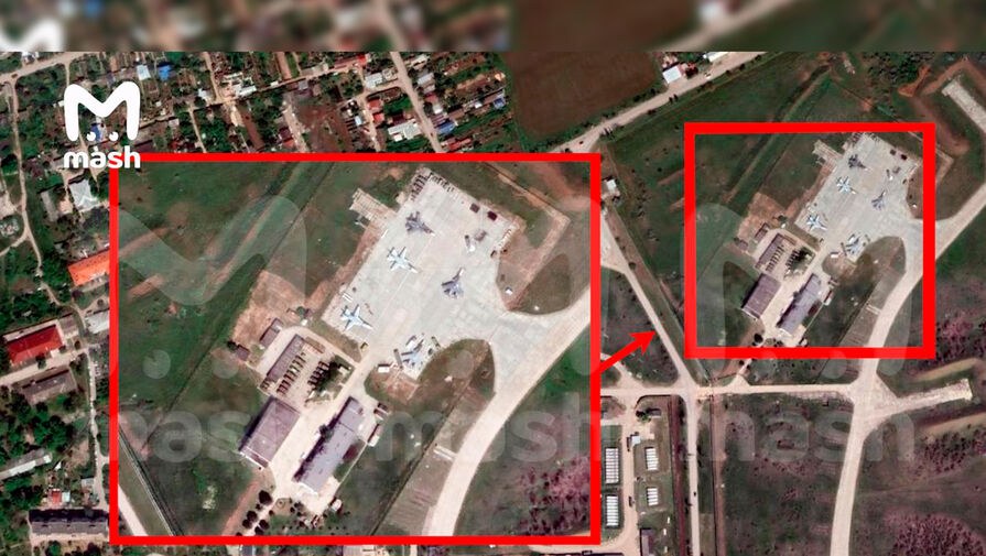 Американская Maxar "рассекретила" военный аэродром Саки в Крыму