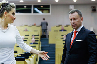 Мария Максакова и Денис Вороненков, 2015 год