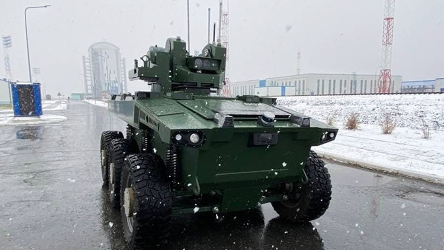 Рогозин: робот Маркер сможет сам поражать танки Abrams и Leopard