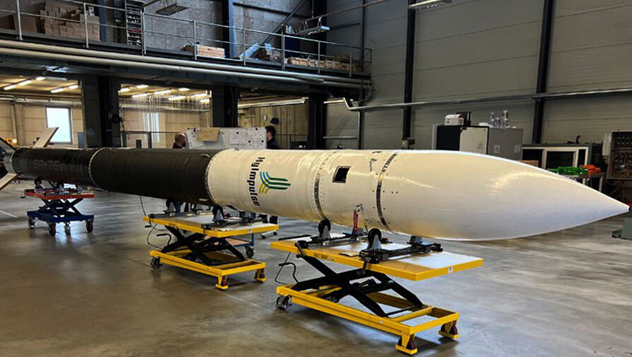 Ракета на свечном воске впервые прошла летные испытания