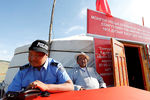 У избирательного участка в Монголии