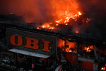 Пожар в магазине OBI в торговом центре «МЕГА Химки», 9 декабря 2022 год