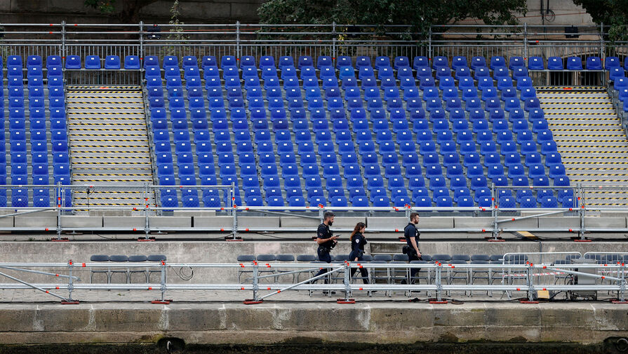 Соревнования по триатлону на Олимпиаде могут перенести из-за воды в Сене
