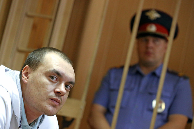 Алексей Русаков в зале суда