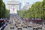 Празднование Дня взятия Бастилии в Париже, 14 июля 2022 года