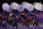 Участники церемонии закрытия XXIII зимних Олимпийских игр в Пхенчхане