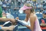 Мария Шарапова на Открытом чемпионате США по теннису в Нью-Йорке, 2003 год