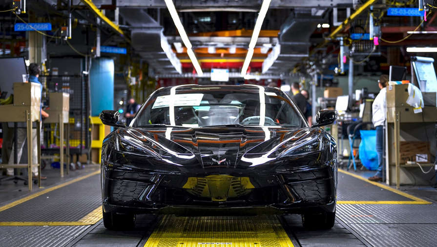 Chevrolet приостановила выпуск спорткаров Corvette из-за нехватки деталей