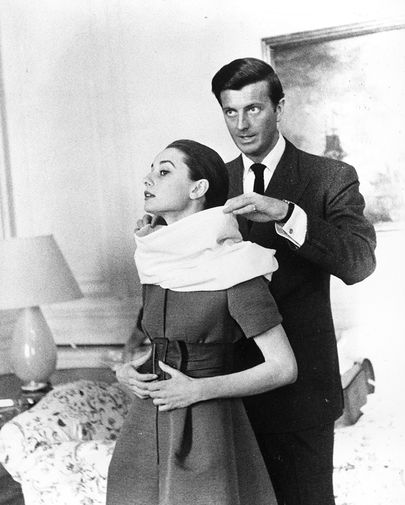 Юбер де Живанши и Одри Хепбёрн, 1958 год 
