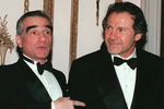 Режиссер Мартин Скорсезе и актер Харви Кейтель в Нью-Йорке, 1996 год 