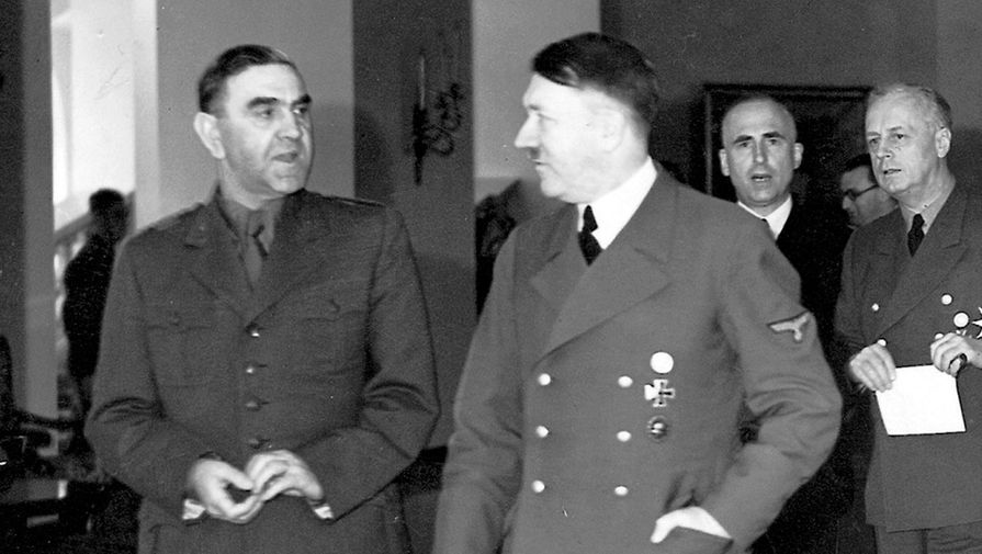 Анте Павелич и Адольф Гитлер