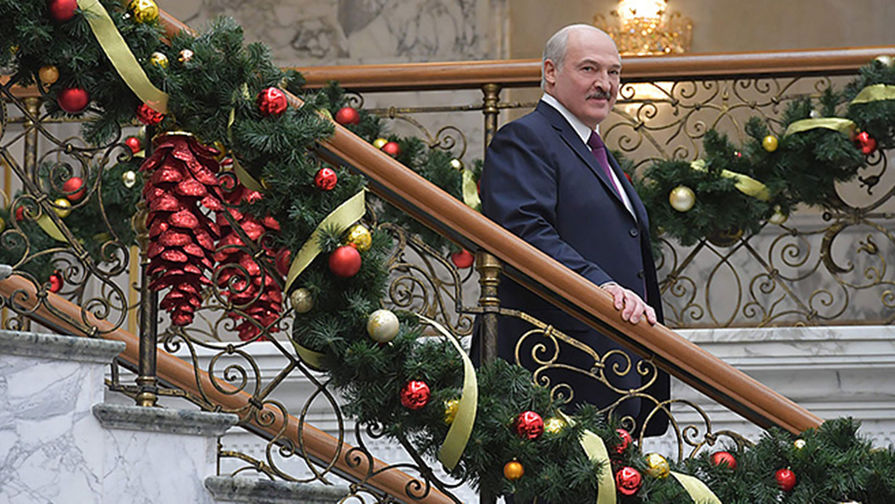 Президент Белоруссии Александр Лукашенко на&nbsp;Республиканском новогоднем балу для&nbsp;молодежи, 28 декабря 2018 года
