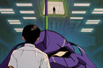 Кадр из японского анимационного сериала «Евангелион» (1995-1997)
