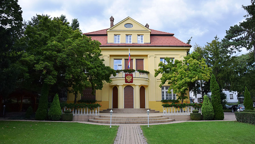 Здание посольства России в Братиславе, 2017 год